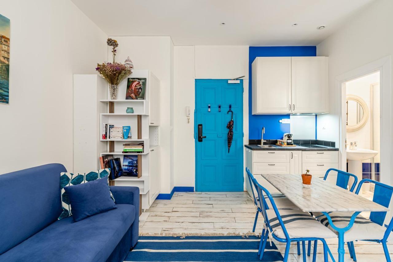 Studio Bleu 29M2, 120M Vieux-Port , Clim ,Wifi, Acces Autonome Avec Code Marseille Exteriör bild