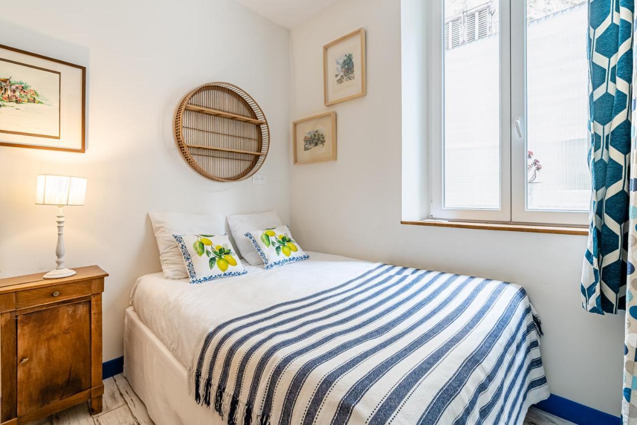 Studio Bleu 29M2, 120M Vieux-Port , Clim ,Wifi, Acces Autonome Avec Code Marseille Exteriör bild