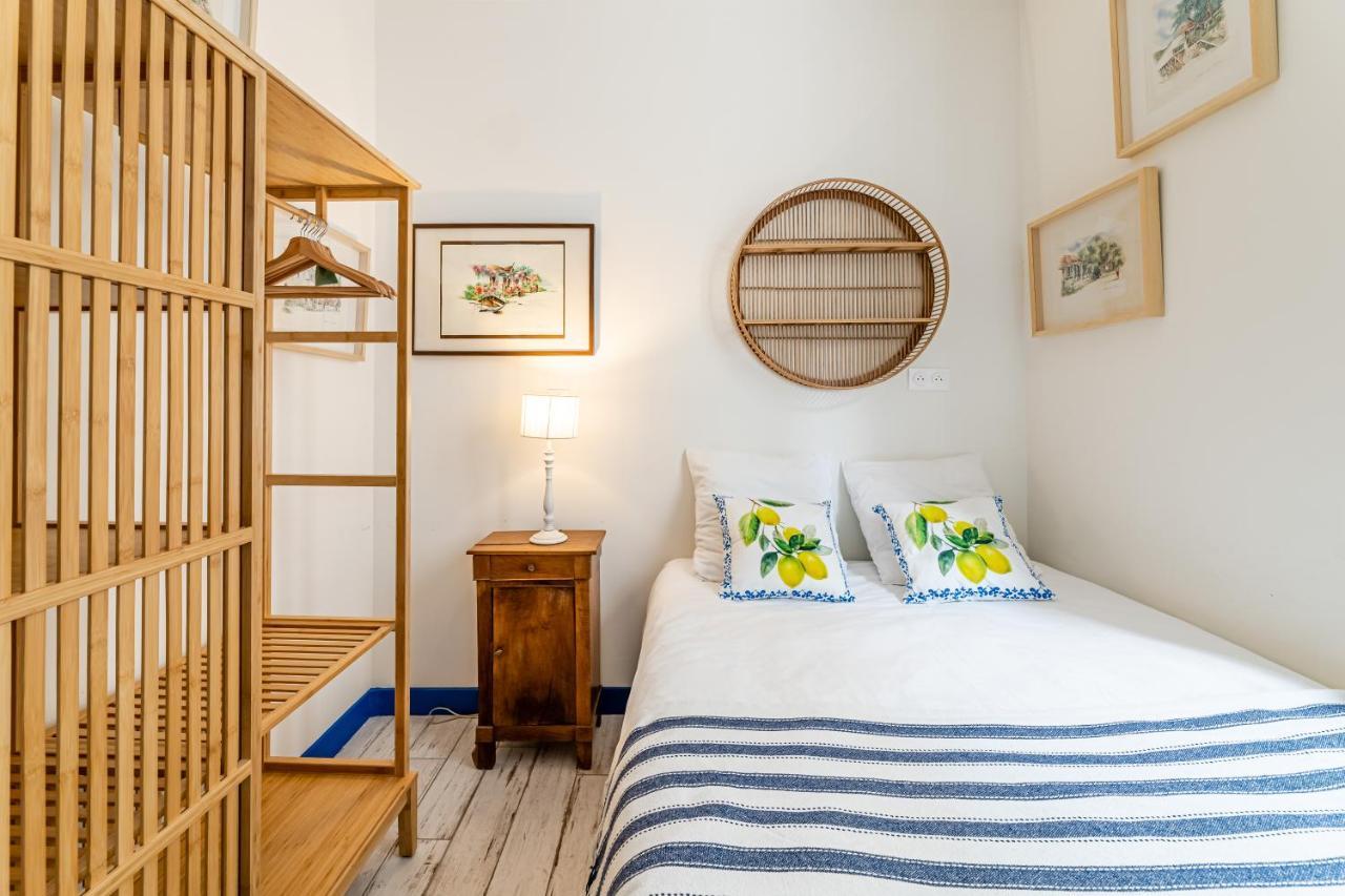Studio Bleu 29M2, 120M Vieux-Port , Clim ,Wifi, Acces Autonome Avec Code Marseille Exteriör bild