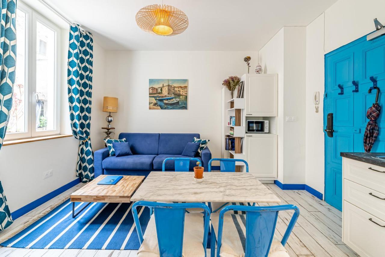 Studio Bleu 29M2, 120M Vieux-Port , Clim ,Wifi, Acces Autonome Avec Code Marseille Exteriör bild